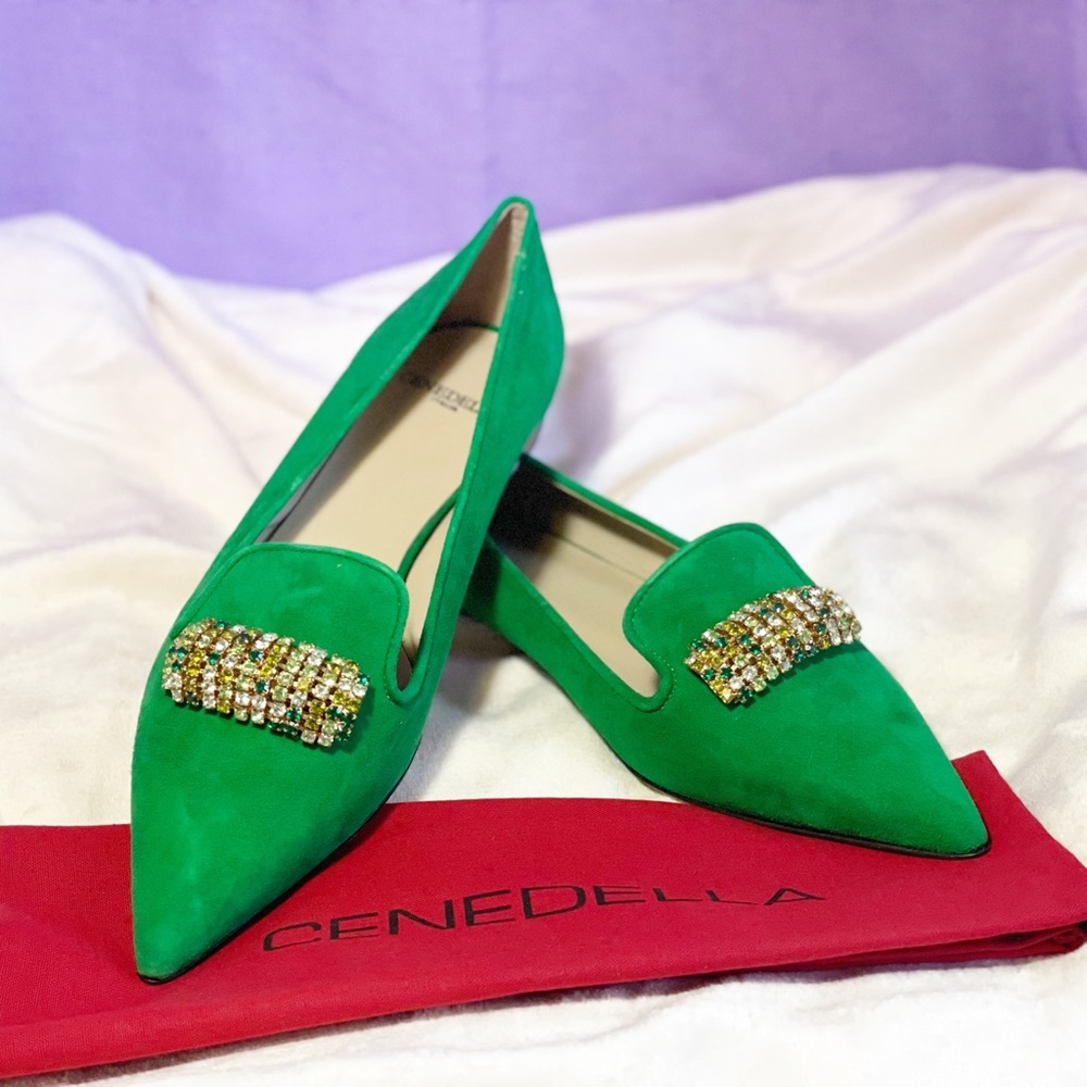 Renato cenedella jeweled shoes